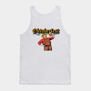 Oktoberfest Lederhosen Festival Tank Top